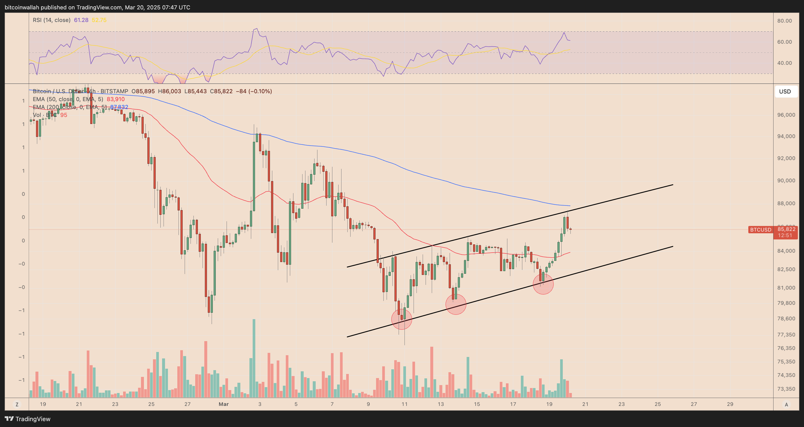 Tiền điện tử, Giá Bitcoin, Thị trường