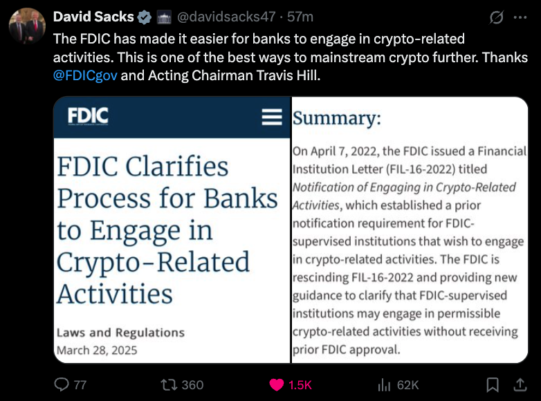 0195deb9-bcf9-7528-86a2-cda6e83ff69a Tiền điện tử, Cục Dự trữ Liên bang, Giá Bitcoin, Thị trường, Cổ phiếu, Lạm phát, Nhà Trắng, Donald Trump, Cập nhật thị trường