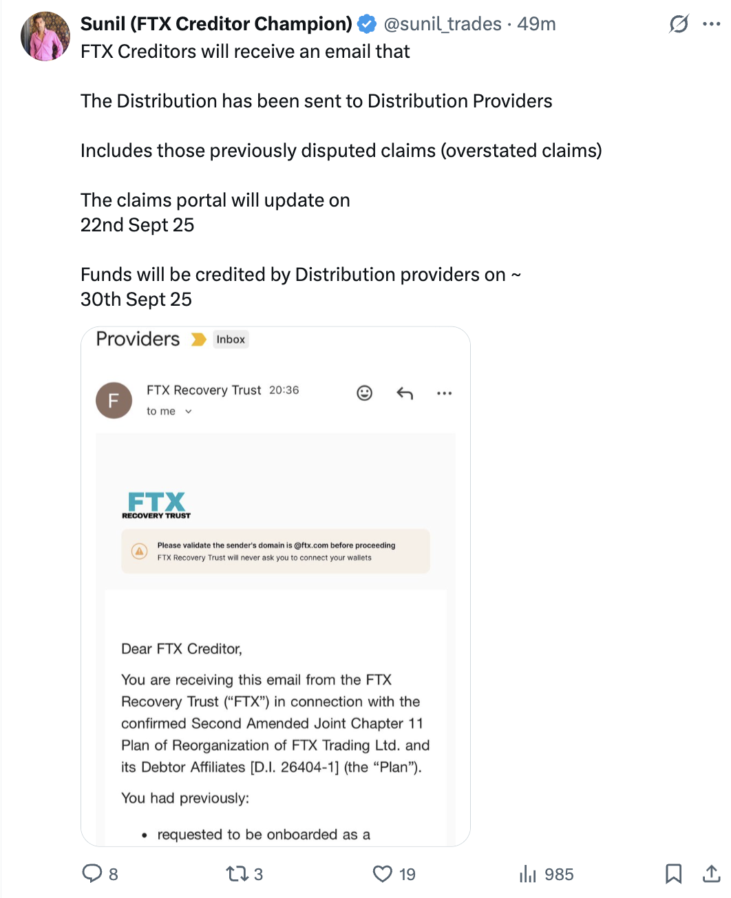 Phá sản, Sam Bankman-Fried, FTX