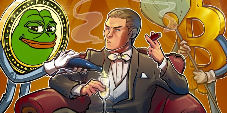 James Wynn trở lại với đòn bẩy 19 triệu USD cho Bitcoin, đặt cược PEPE 100.000 USD