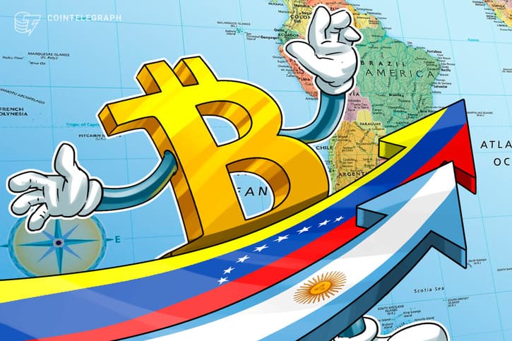 Venezuela, Argentina lập kỷ lục khối lượng giao dịch Bitcoin P2P hàng tuần mới