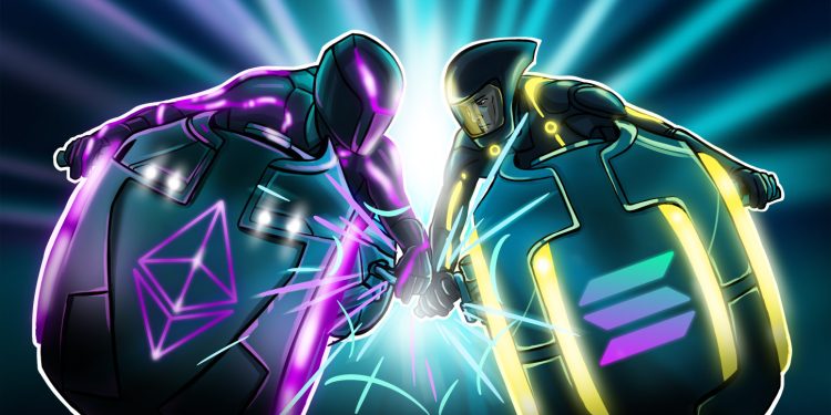 Solana đánh bại Ethereum về tổng phí hàng tuần lần đầu tiên